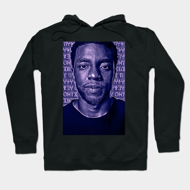 Black panther hoodie purple sale